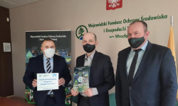 Wójt gminy Miękinia podpisał porozumienie ws. programu „Czyste Powietrze”