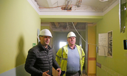 Trwa remont budynku szpitala w Środzie Śląskiej [GALERIA]