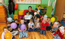 Logopedyczne zabawy w SP Udanin