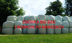 Zbiórka big bagów i worków po nawozach