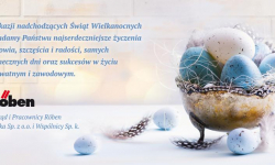 Wesołych Świąt od firmy Roben ze Środy Śląskiej