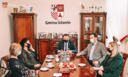 Spotkanie przedstawicieli GOPS z terenu powiatu zainicjował Wojciech Płaziuk