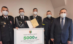 Strażacy z terenu gminy Miękinia z nagrodami z okazji ich święta