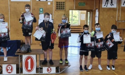 Dawid Staniowski Mistrzem Dolnego Śląska Żaków w tenisie stołowym