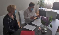 Szkoła w Udaninie z darowizną  na system informatyczny