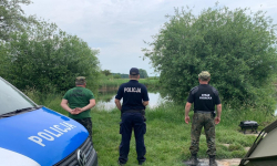 Wspólne działania pn. Odra 2021 średzkich policjantów, strażników leśnych i miejskich