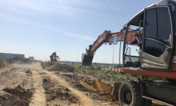 Trwa przebudowa ul. Innowacyjnej we Wróblowicach