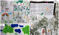 Dzieci narysowały, jak dbać o dobre samopoczucie