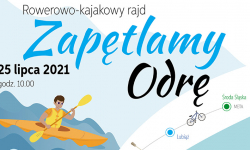 "Zapętlamy Odrę" rajd rowerowo-kajakowy