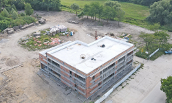 Trwa budowa Średzkiego Inkubatora Przedsiębiorczości [Zdjęcia] 