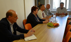 Samorządowcy z powiatu średzkiego spotkali się by omówić planowane inwestycje drogowe