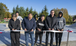 Oficjalne otwarcie skateparku w Miękini
