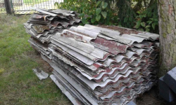 Zakończenie realizacji zadania na usuwanie azbestu z terenu gminy Miękinia w 2021 r.