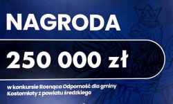 250 000 złotych dla gminy Kostomłoty