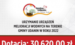 Kolejna dotacja trafia do Gminy Udanin