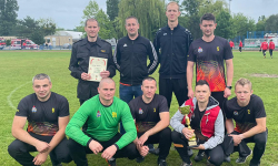 Piąte miejsce średzkich strażaków na mistrzostwach Dolnego Śląska