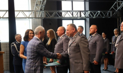 Święto Policji w Komendzie Powiatowej w Środzie Śląskiej [Zdjęcia]