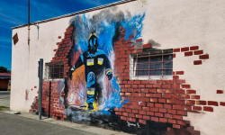 Budynek remizy w Chomiąży ozdobiono muralem. Kolejny powstanie w Malczycach