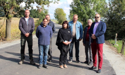 Odebrano I etap przebudowy drogi gminnej relacji Piotrowice – Paździorno [Zdjęcia]