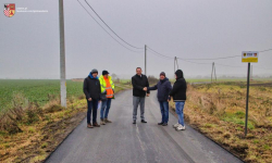 Odbiór drogi Dziwigórz II etap