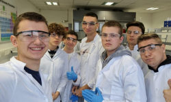 Uczniowie PZS nr 1 z wizytą w Polskim Ośrodku Rozwoju Technologii