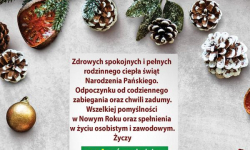 Życzenia Bożonarodzeniowe Składają Wam...