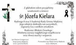 Wyrazy głębokiego współczucia dla rodziny zmarłego Józefa Kielara