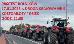 Rolnicy zapowiadają protest w gminie Kostomłoty! Szykują się utrudnienia w ruchu