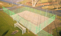 Przy boisku w Miękini powstało boisko do siatkówki plażowej