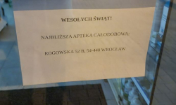 Komunikat Powiatu Średzkiego dotyczący dyżurów aptek