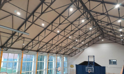 Wymiana oświetlenia w ZSP w Udaninie