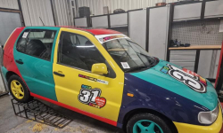 Legendarny VW Polo Harlekin trafił na aukcję WOŚP