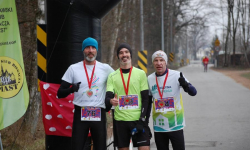 W Wilkszynie odbył się Zimowy Bieg Piasta. Walentynki świętowano na sportowo