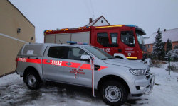 Nowy samochód typu pick-up dla OSP Udanin z dofinansowaniem