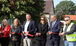 Otwarcia dróg przebudowanych z Polskiego Ładu w gminie Udanin