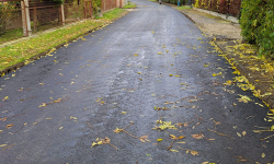 Droga gminna w Wilkowie Średzkim po przebudowie