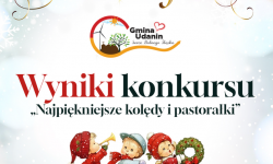 Gmina Udanin: Wyniki konkursu na "Najpiękniejsze kolędy i pastorałki"