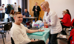 Pierwsza akcja oddawania krwi w średzkim CeKA za nami