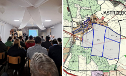W Jastrzębcach rozmawiano o przeznaczeniu gruntów pod farmy fotowoltaiczne. Kategoryczny sprzeciw