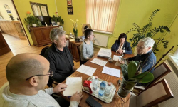 Odbiór inwestycji wodno - kanalizacyjnej w Kostomłotach