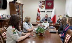 Drużyna harcerska rozpoczyna działalność na terenie gminy Udanin