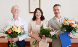 Uroczyste pożegnanie pracowników Starostwa Powiatowego