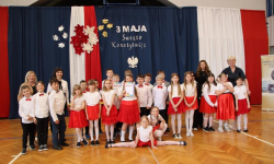 W Szkole Podstawowej im. Adama Mickiewicza w Udaninie uczczono Święto Konstytucji 3 Maja!