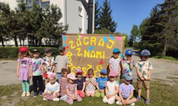 Gra terenowa przedszkolaków z Malczyc