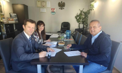 Umowa na budowę sieci kanalizacyjnej w Rusku podpisana