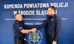 Średzki Policjant wyróżniony przez Komendanta Wojewódzkiego Policji we Wrocławiu