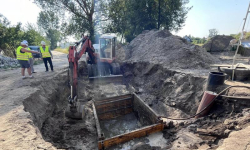 Przebudowa przepompowni w Kostomłotach