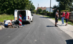 Włodarze Powiatu Średzkiego sprawdzali postęp prac na inwestycjach drogowych