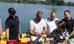 Na zalewie w Prężycach odbyło się otwarcie sezonowej wypożyczalni kajaków