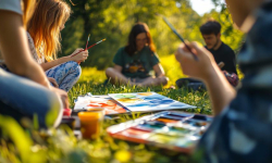 Twórz, odkrywaj, baw się czyli - Jesienny Piknik Artystyczny w Miękini 